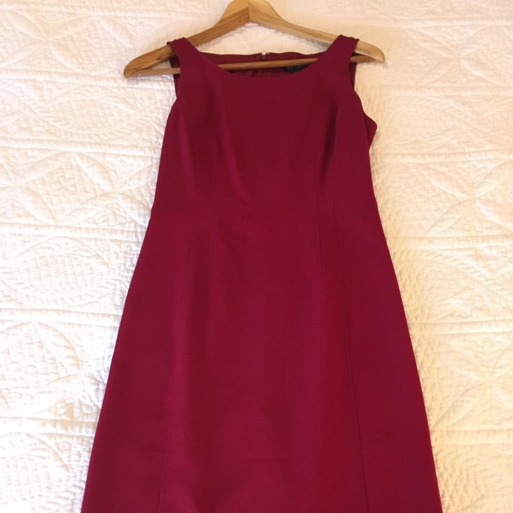 Ann Taylor red dress